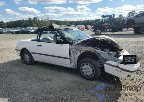 1992 Mercury Capri from USA, damaged, VIN 6MPCT01Z5N8603495